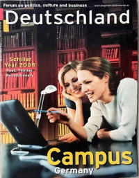 Image of Deutschland: campus Germany E4 No. 1, February/March 2005