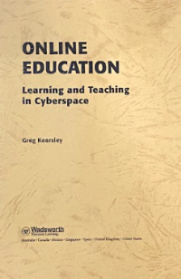 Image of Online education: learning and teaching in cyberspace