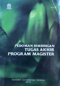 Image of Pedoman bimbingan tugas akhir program magister