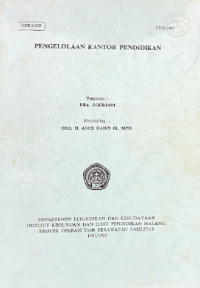 Image of Pengelolaan kantor pendidikan
