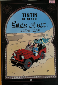 Image of Tintin di negeri mas hitam